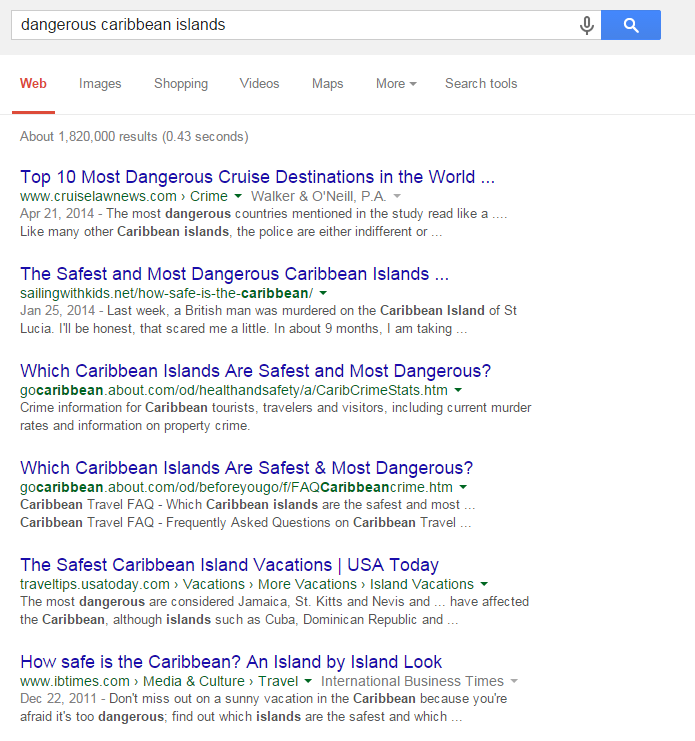 dangerous caribbean islands   Google Search
